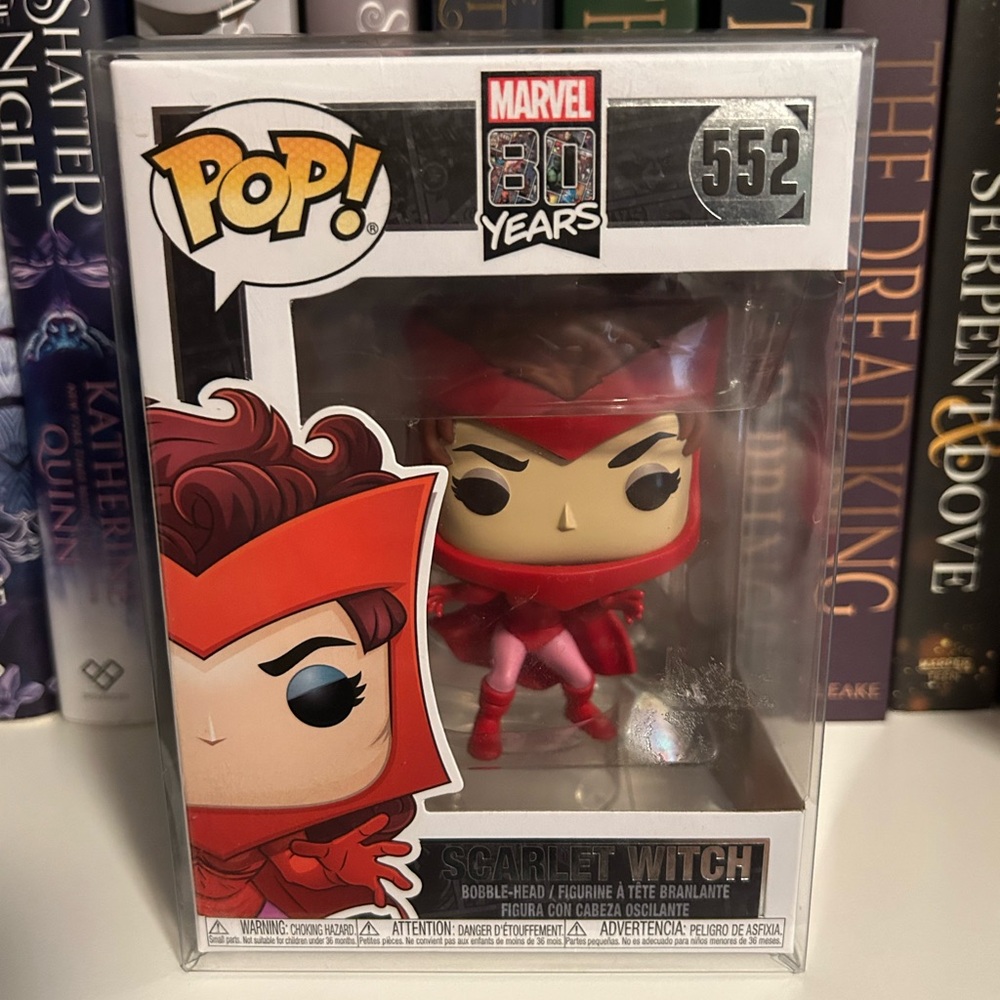Marvel Scarlet Witch Pop Vinyl - Red and Black